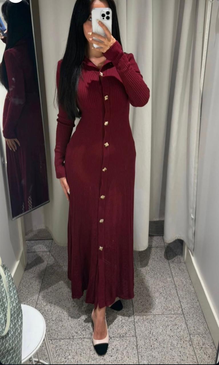 Robe en Maille Élégante – Confort & Style Polyvalent - Image 3